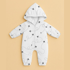 Tiny Traveler Hooded Sleepsuit