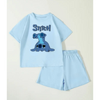 Stitch Printed Short Set