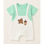 Bear Dungaree Romper