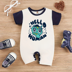 Hello Human Printed Romper
