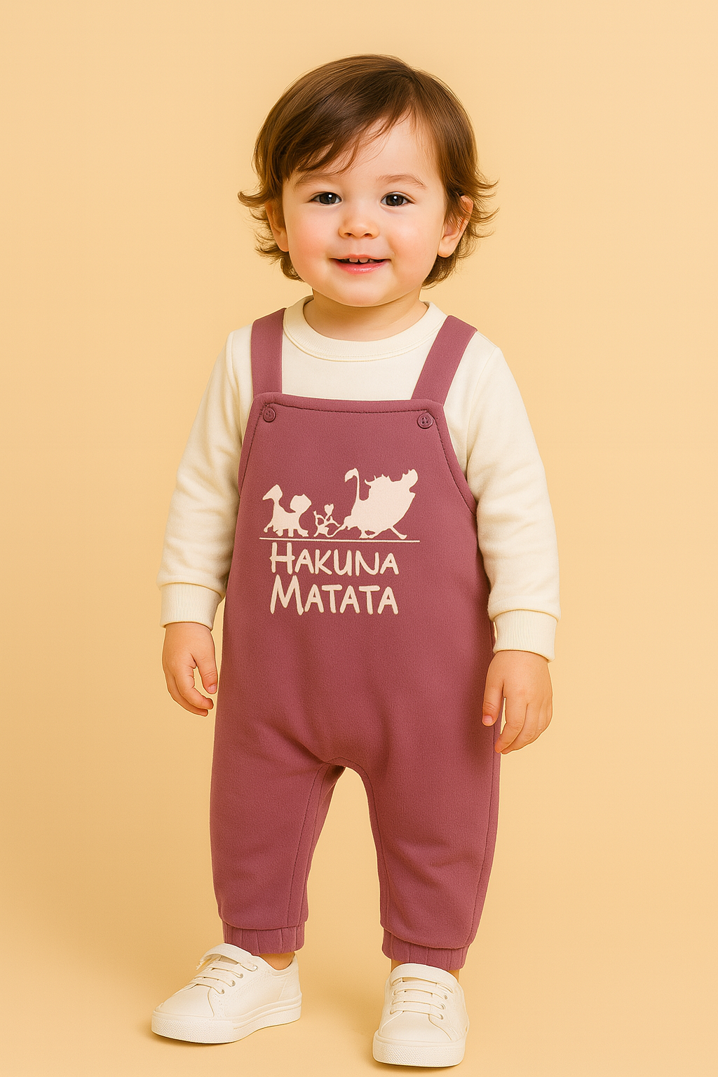 Hakuna Matata Winter Dungaree Romper