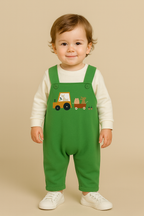 Farm Work Winter Dungaree Romper
