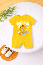 Yellow Splash Romper