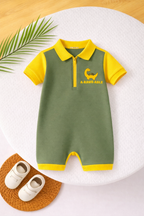 Arawrable Polo Zip Romper