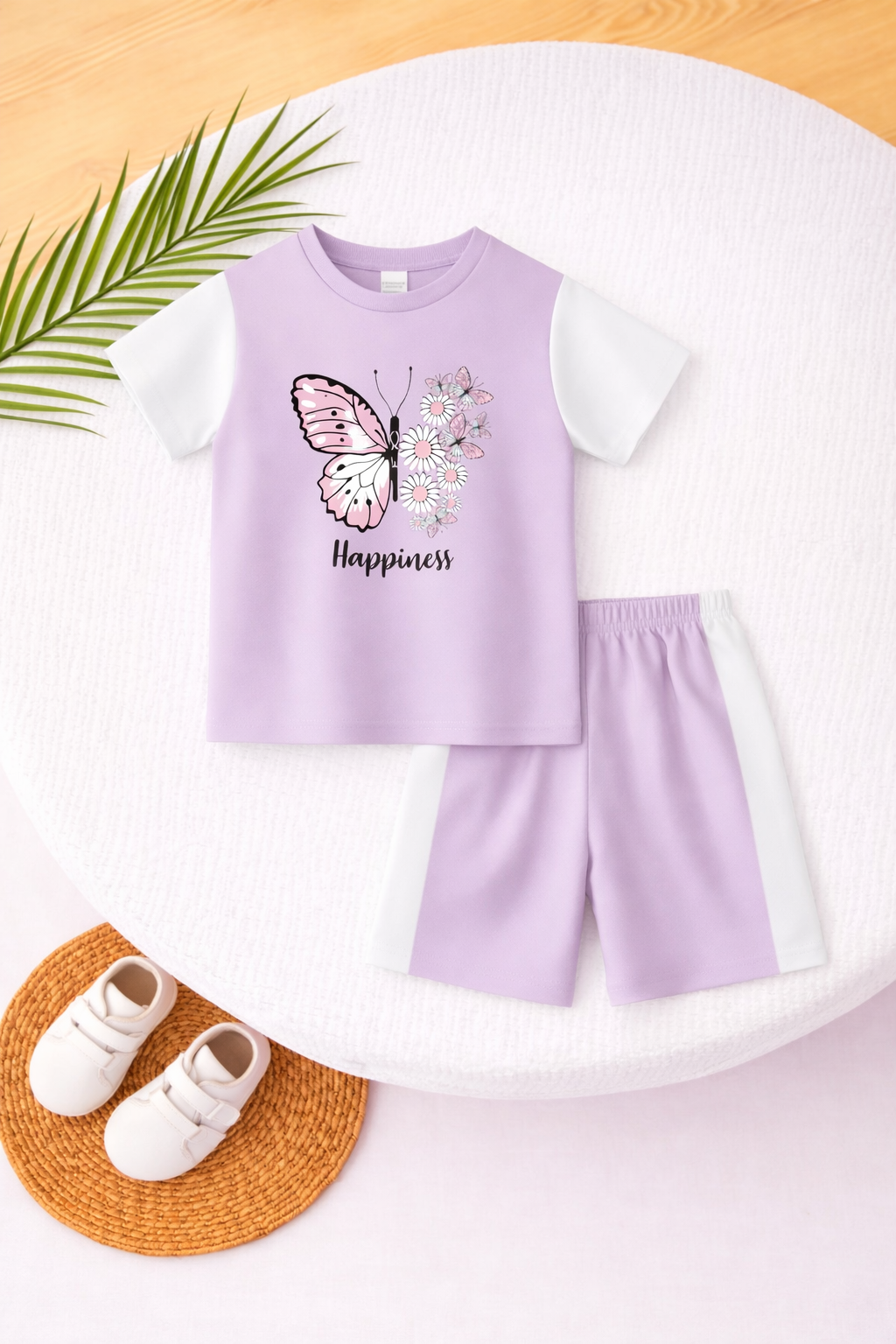 Butterfly Happiness Printed Short Set
