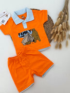Family Camp Johnny Collar Set