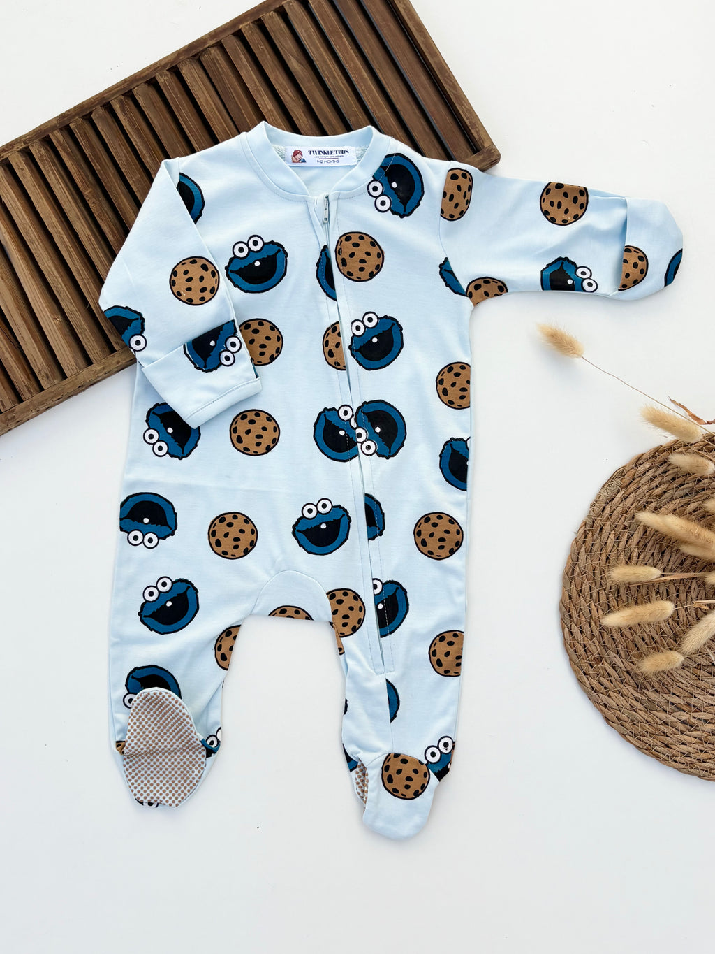 Cookie Monster Sleepsuit