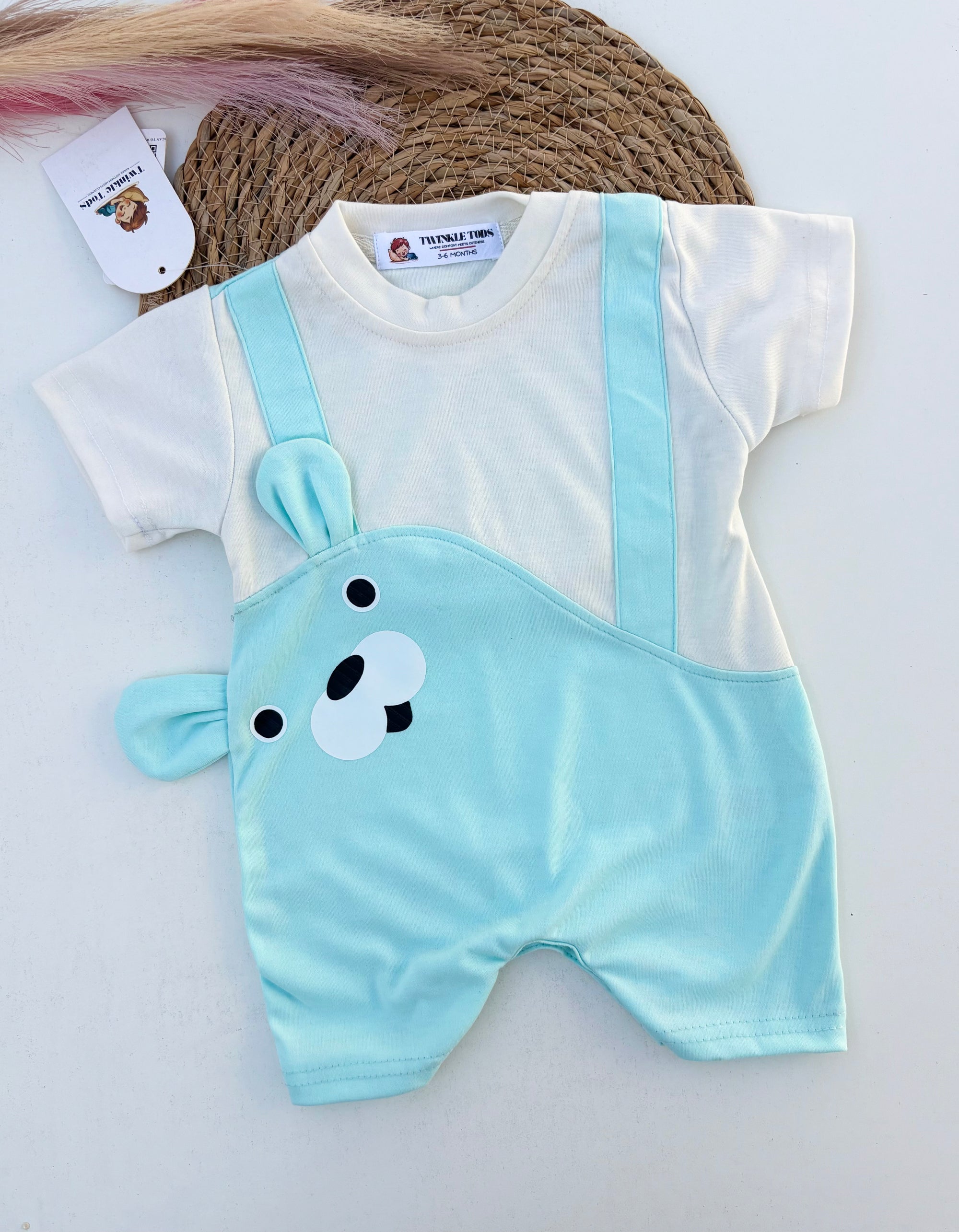 Playful Cub Cut & Sew Romper