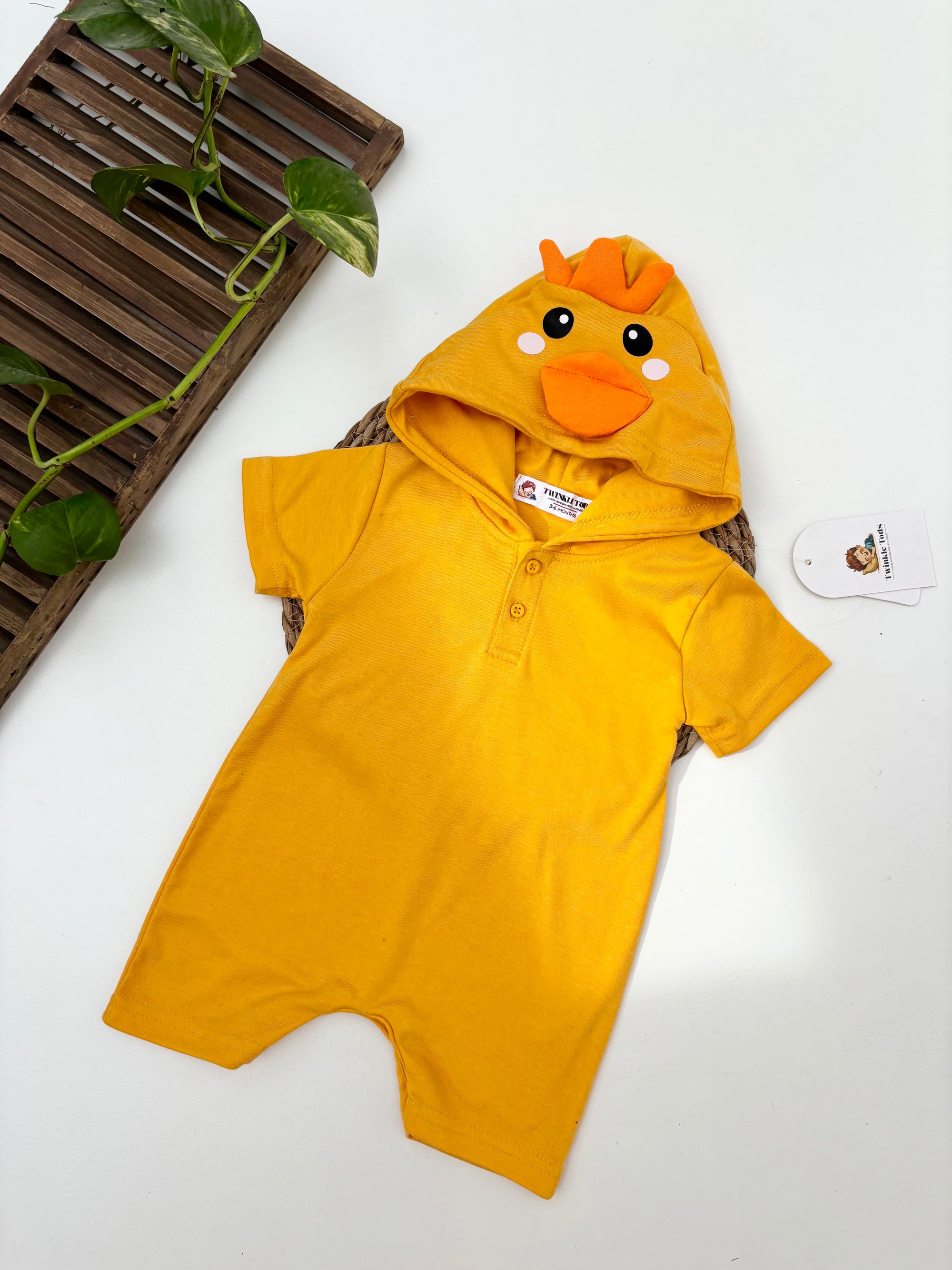 Little Duck Costume Romper