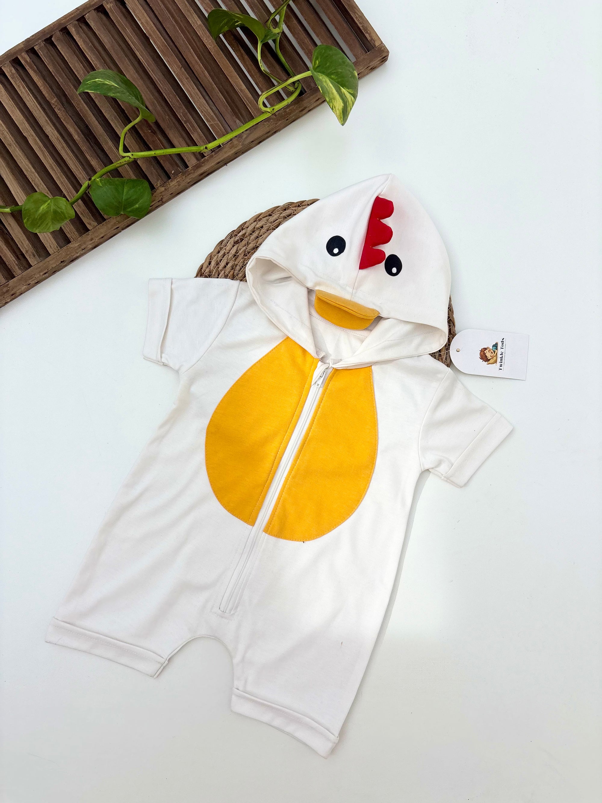 Chicken Costume Romper