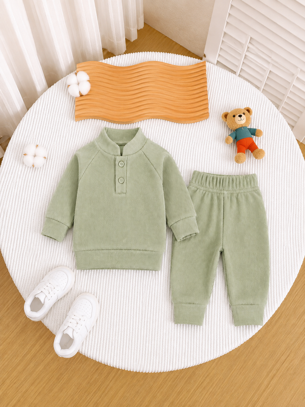 Ribbed Mockneck Set (RM-001)