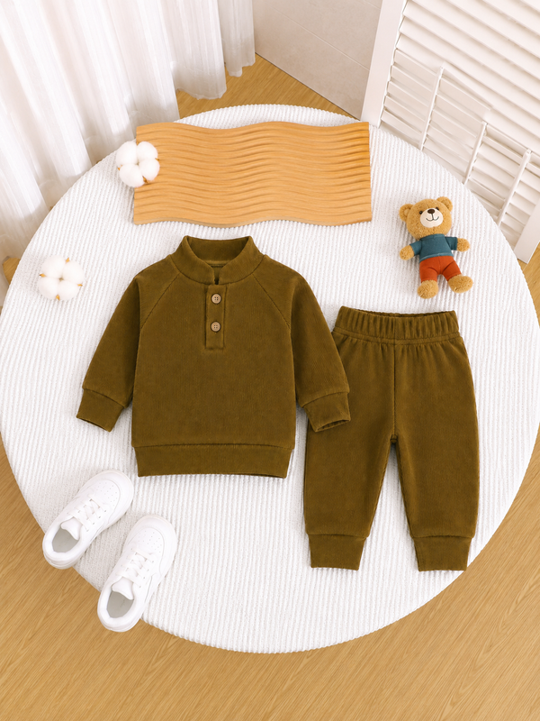 Ribbed Mockneck Set (RM-004)