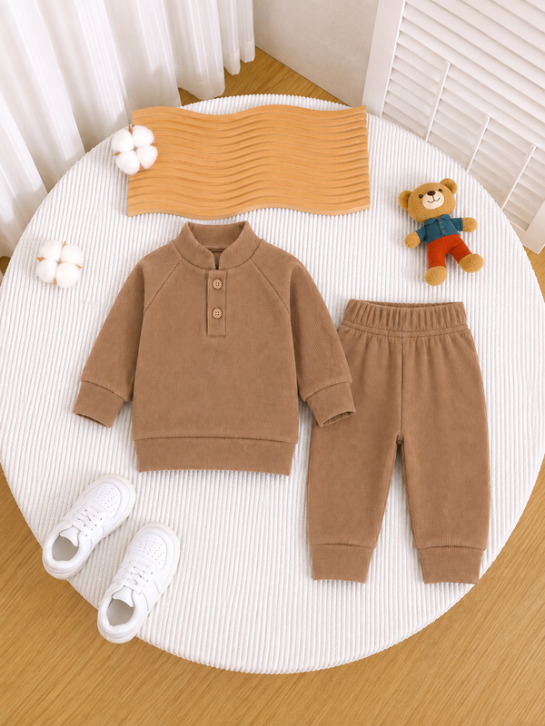 Ribbed Mockneck Set (RM-009)