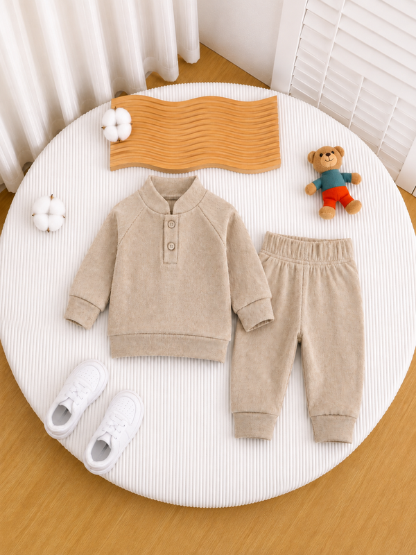 Ribbed Mockneck Set (RM-011)