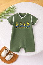 Minion March Green Playsuit