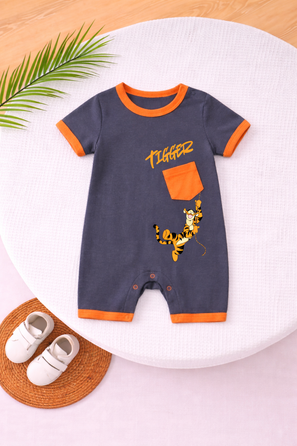 Tigger Buddy Pocket Romper