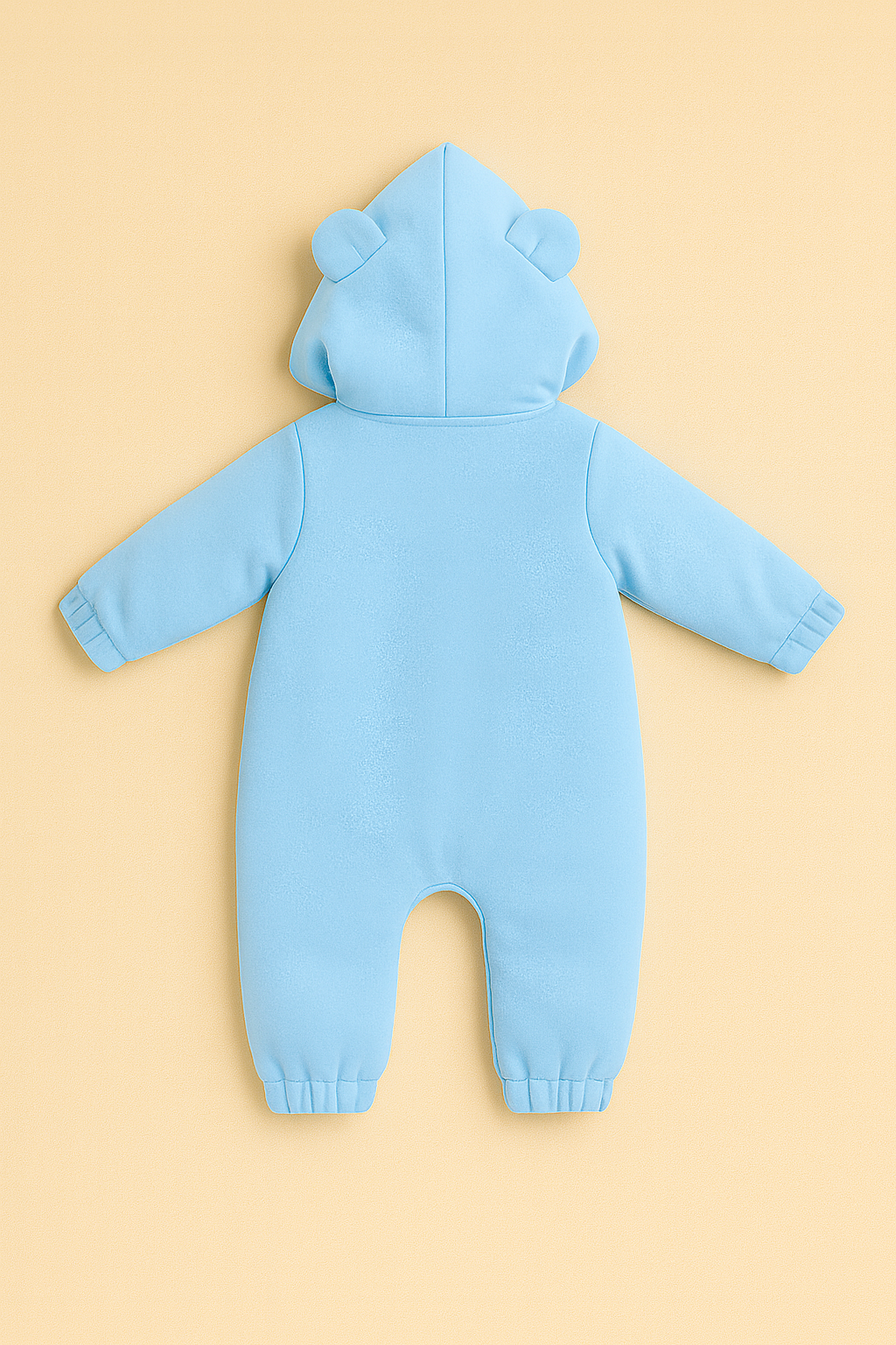 Sky Blue Hooded Sleepsuit