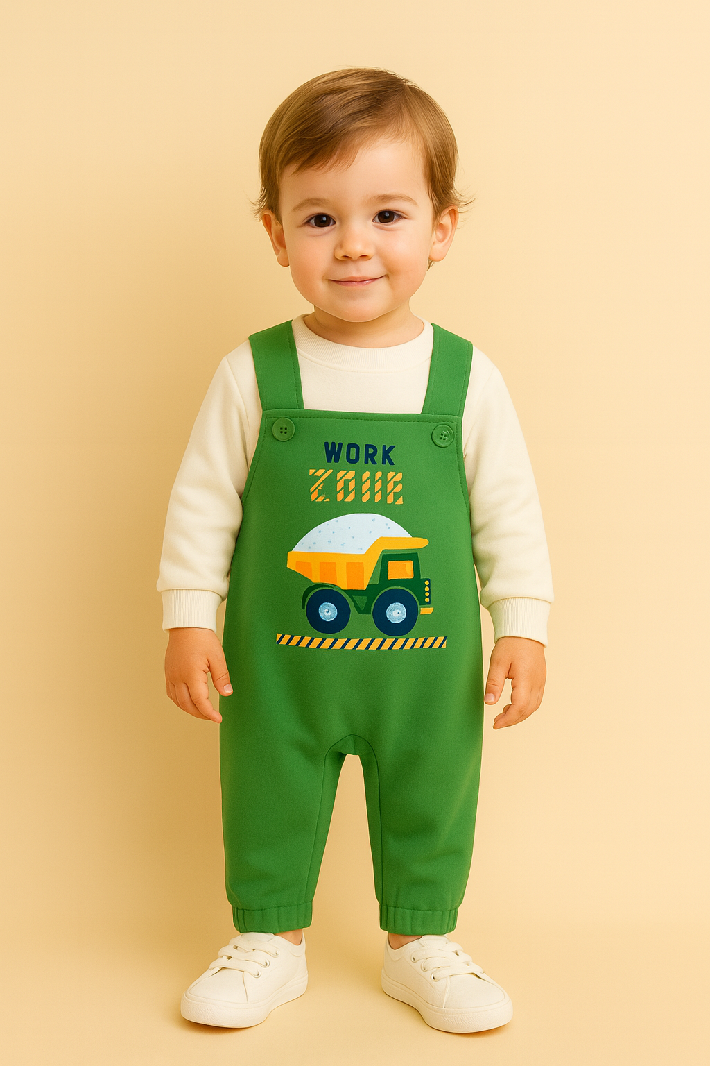 Work Zone Winter Dungaree Romper