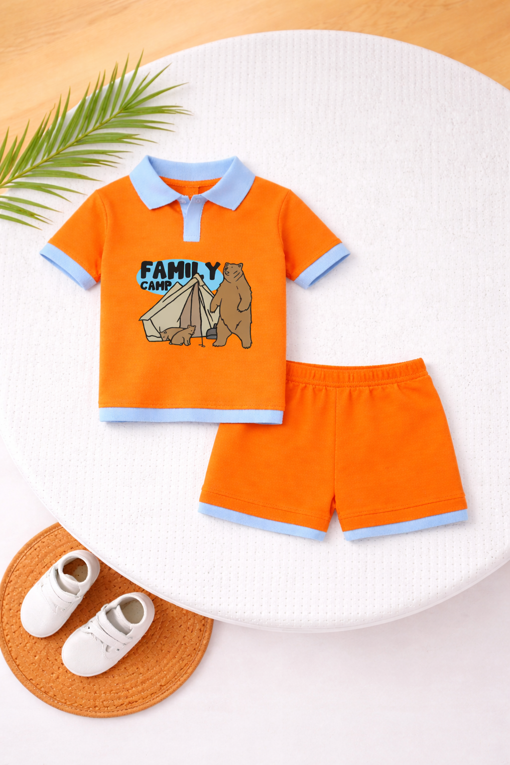 Family Camp Johnny Collar Set