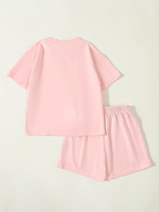 Cute Bunny Printed Summer Set