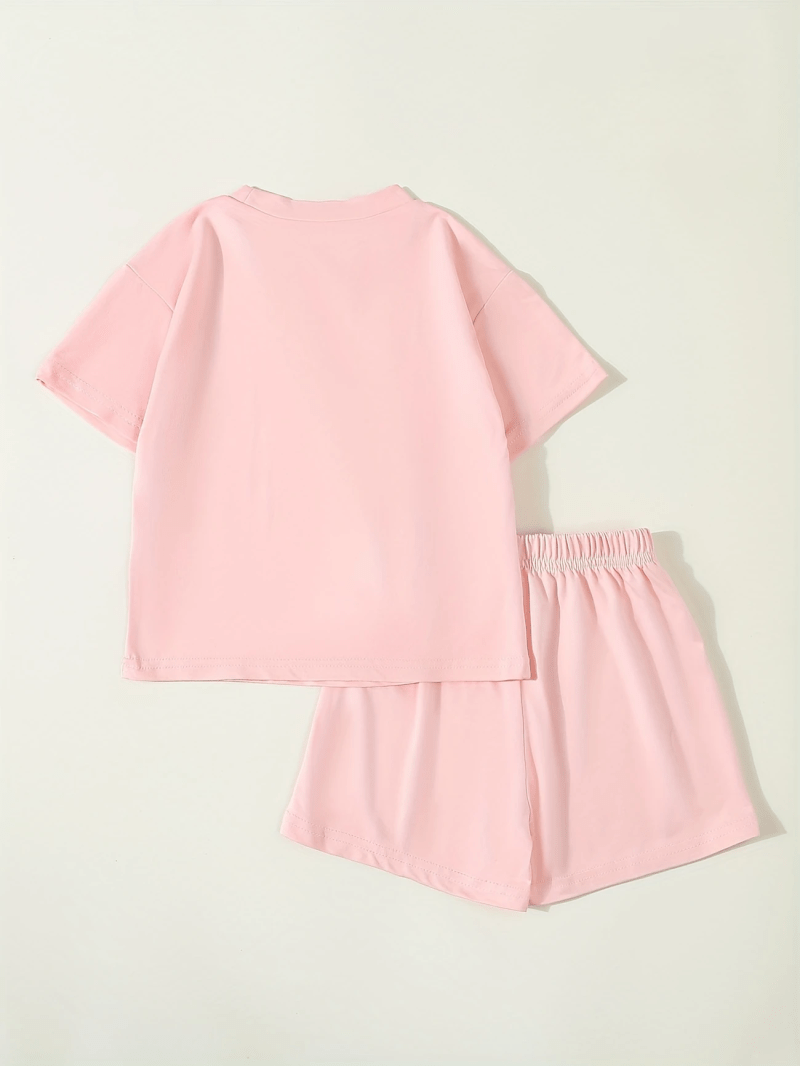 Cute Bunny Printed Summer Set