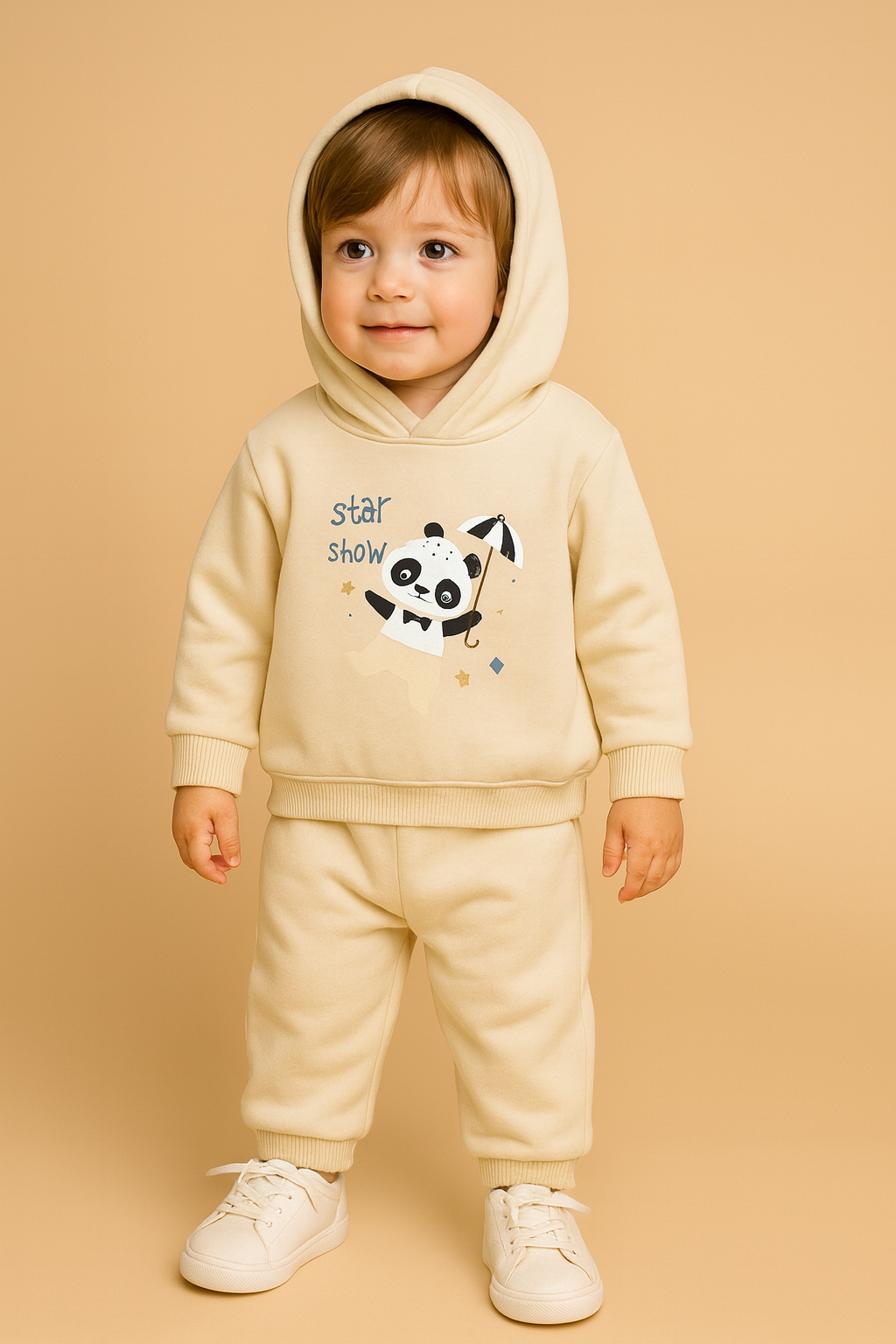 Star Snow Hoodie Set