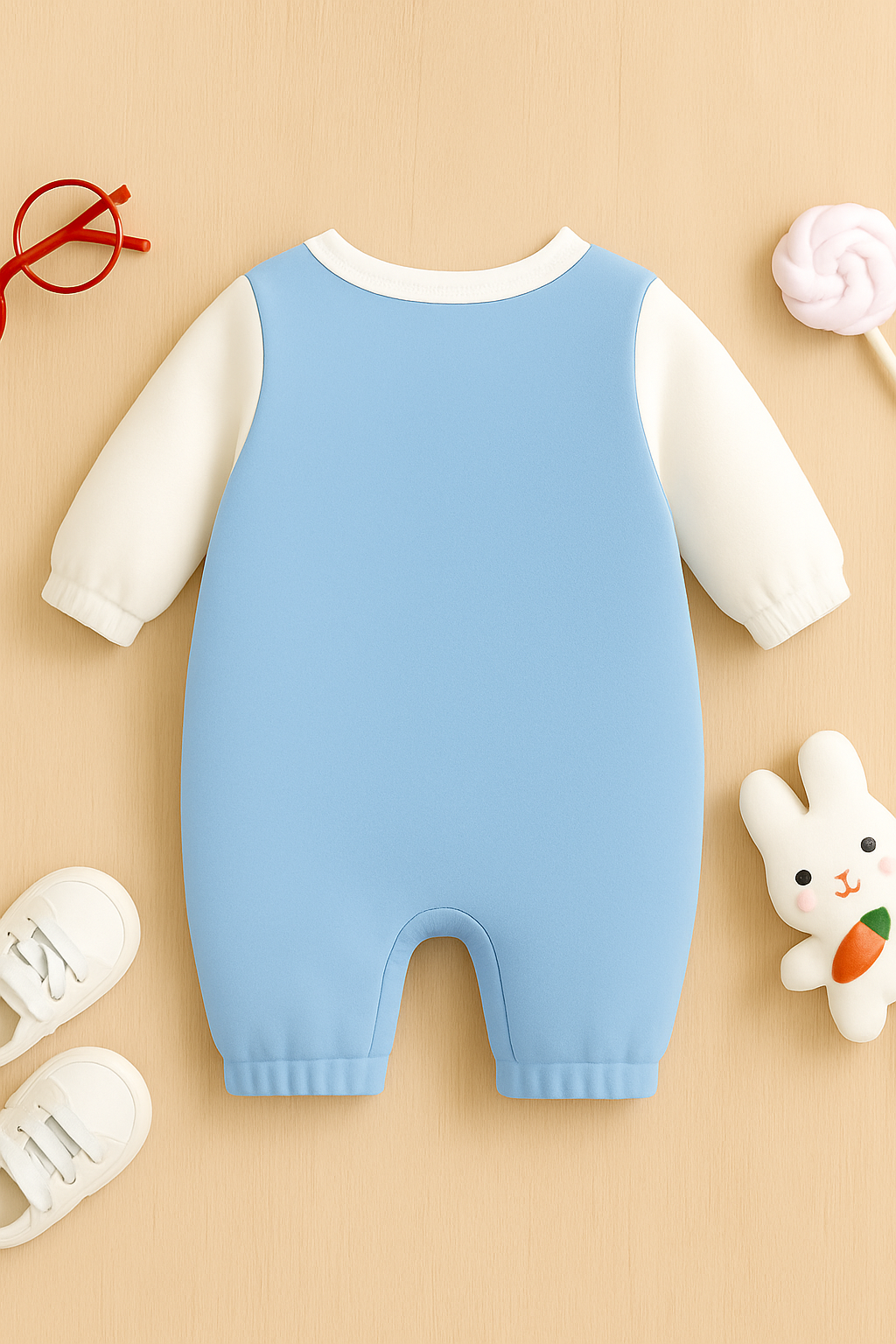 Bluey Pals Winter Dungaree Romper