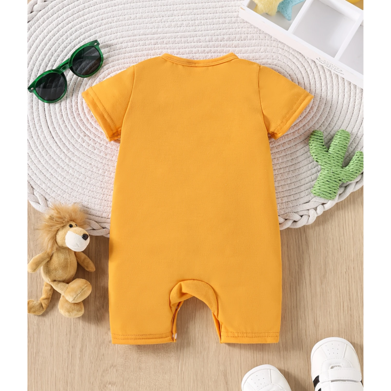 Giraffe Printed Romper