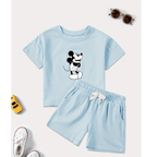 Mickey Mouse Printed Short Set