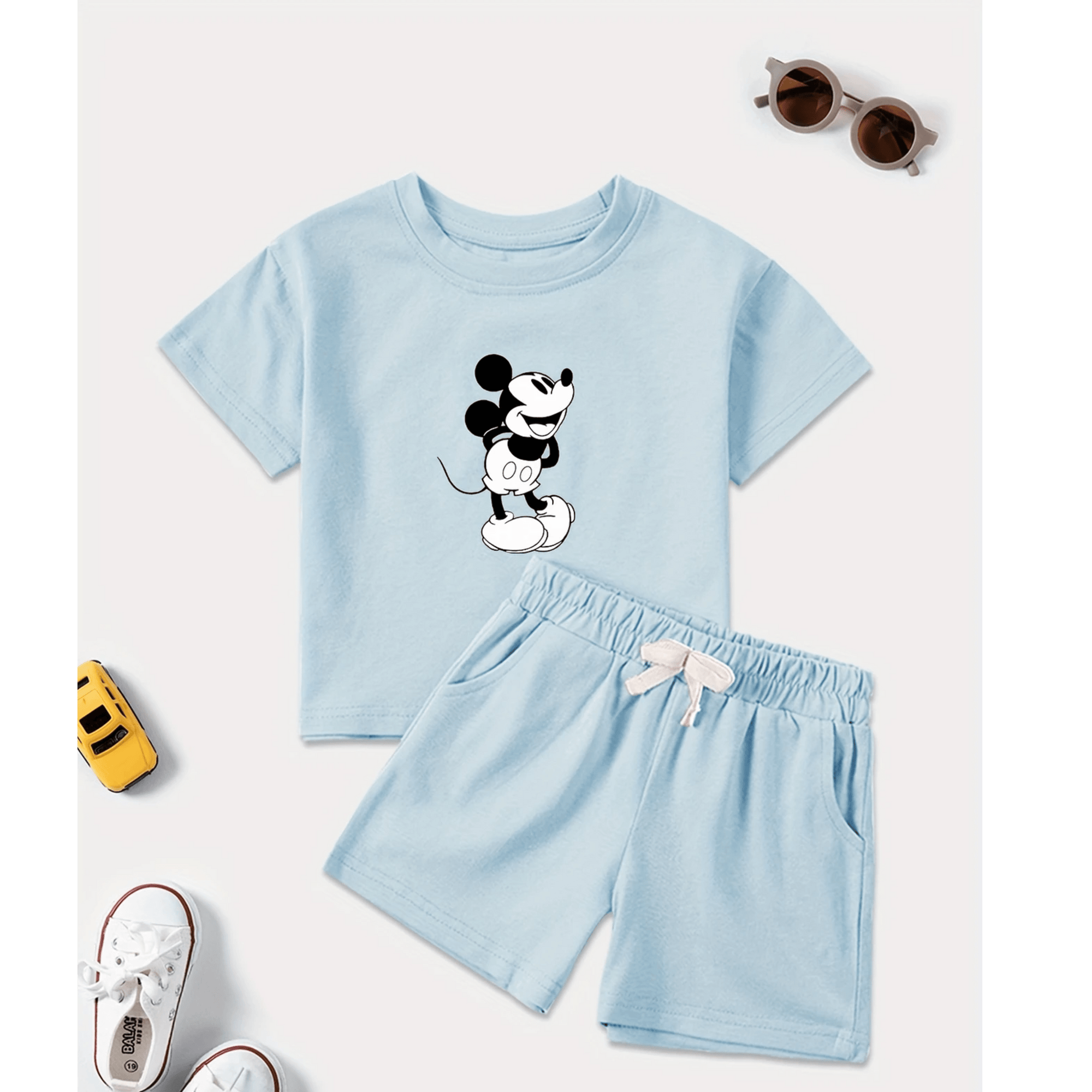 Mickey Mouse Printed Short Set