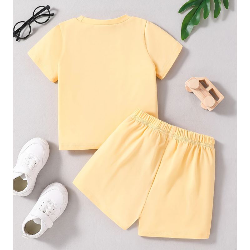 Play Dig Printed Short Set (Fawn)