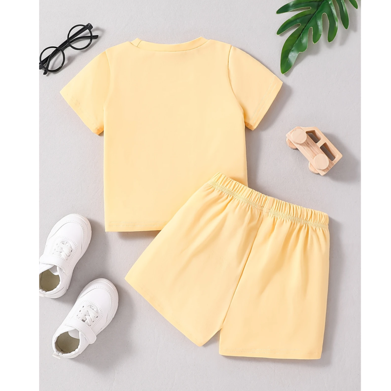 Happy Summer Short set (Fawn)