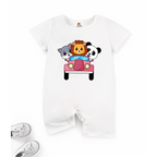 Animal's Printed Romper