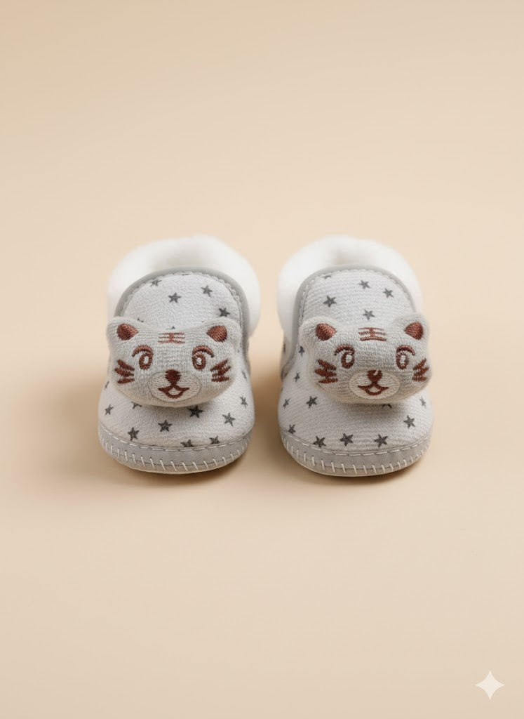 Grey Bear Wool 3D Sneakers