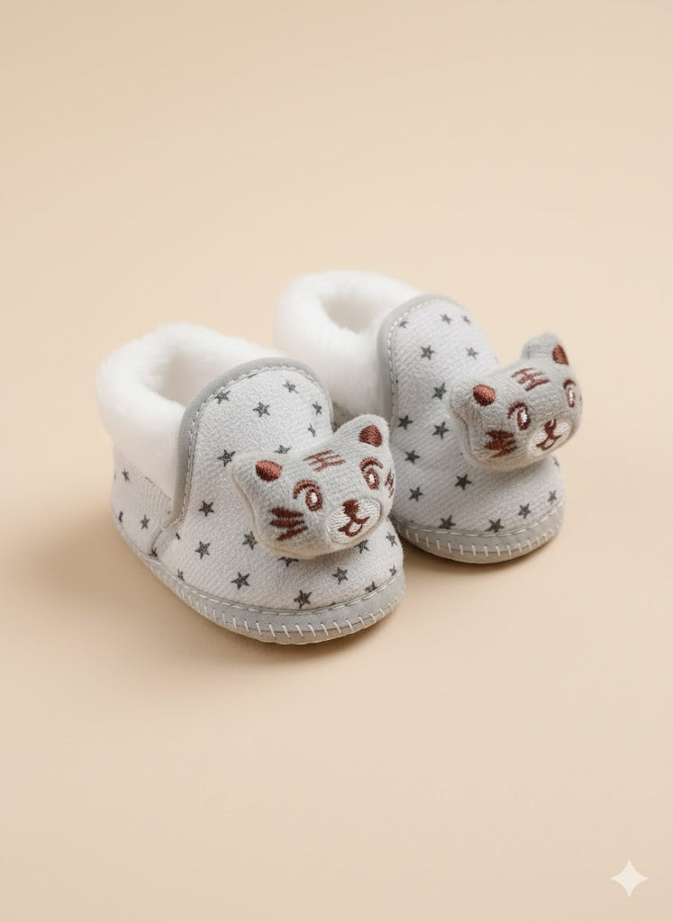 Grey Bear Wool 3D Sneakers