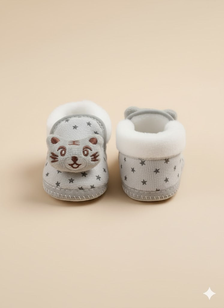 Grey Bear Wool 3D Sneakers