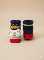 White Bear 3D Baby Socks