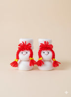 Newborn Soft Sole Trainers Shoes (Red)