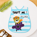 Tiny Pilot Baby Bib