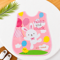 little rabbit water proof baby bib