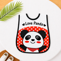 little panda baby waterproof bib