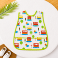 Little bus waterproof baby bib